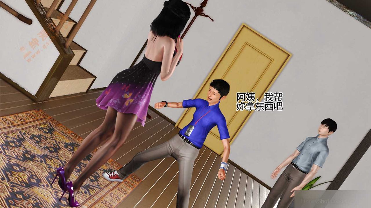 《[3D]暴露老妈之程老师篇》漫画最新章节第03话免费下拉式在线观看章节第【52】张图片