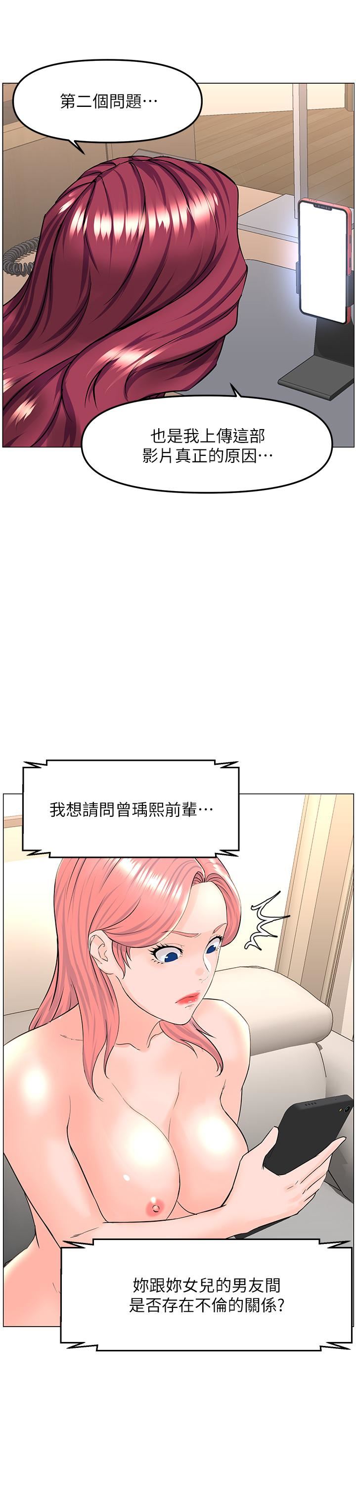 《楼上的网美》漫画最新章节第74话 - 你背着我和我妈乱搞?!免费下拉式在线观看章节第【28】张图片