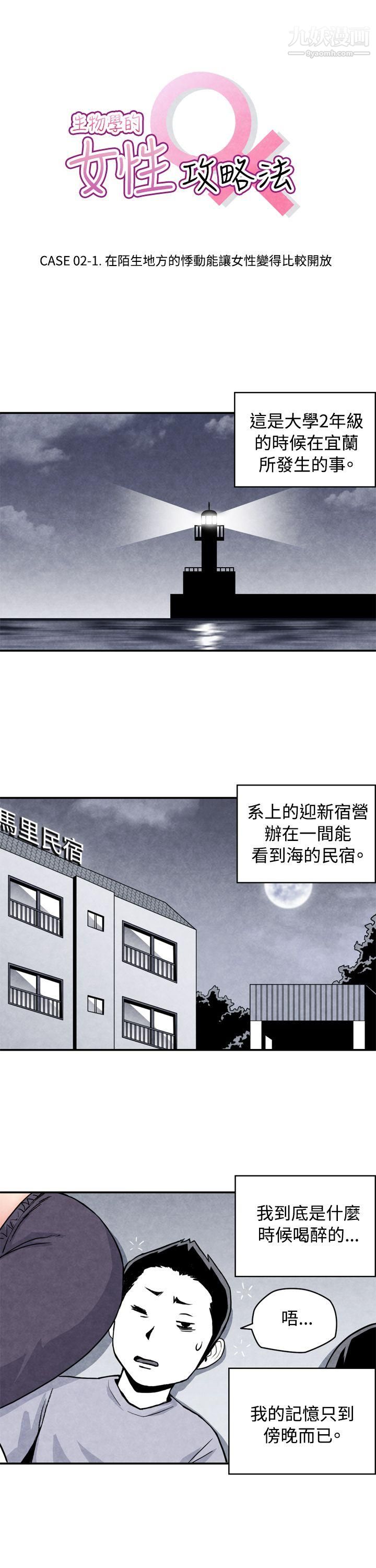 《生物学的女性攻略法》漫画最新章节CASE - 02 - 1. - 在陌生地方的悸动免费下拉式在线观看章节第【1】张图片