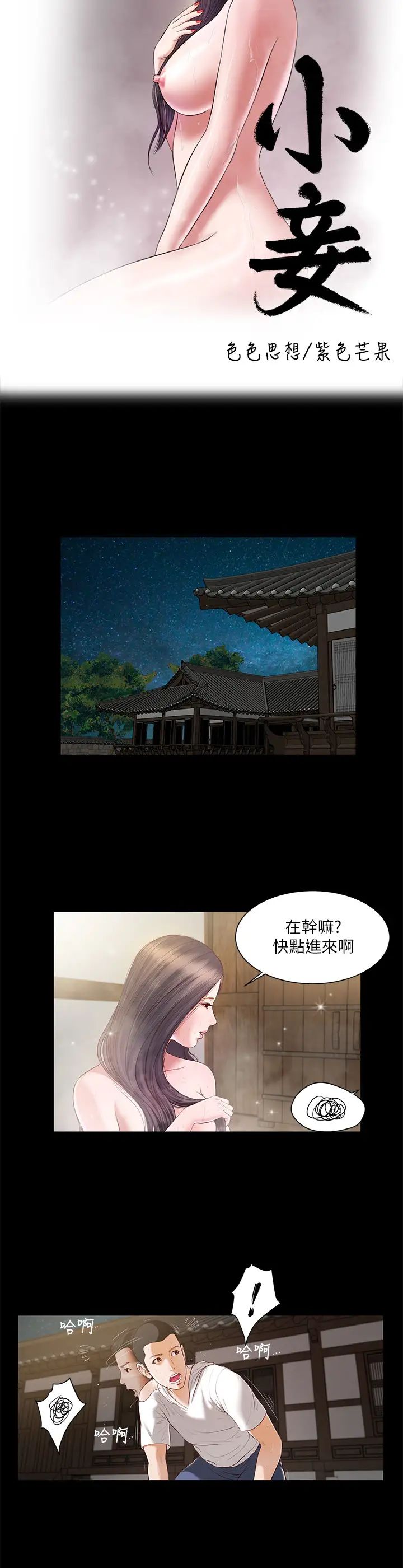 《小妾》漫画最新章节第3话 - 你擦得真仔细免费下拉式在线观看章节第【2】张图片