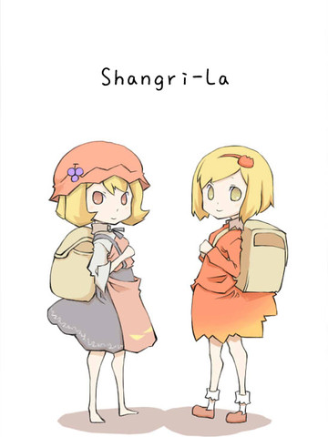 Shangri-La造句简单